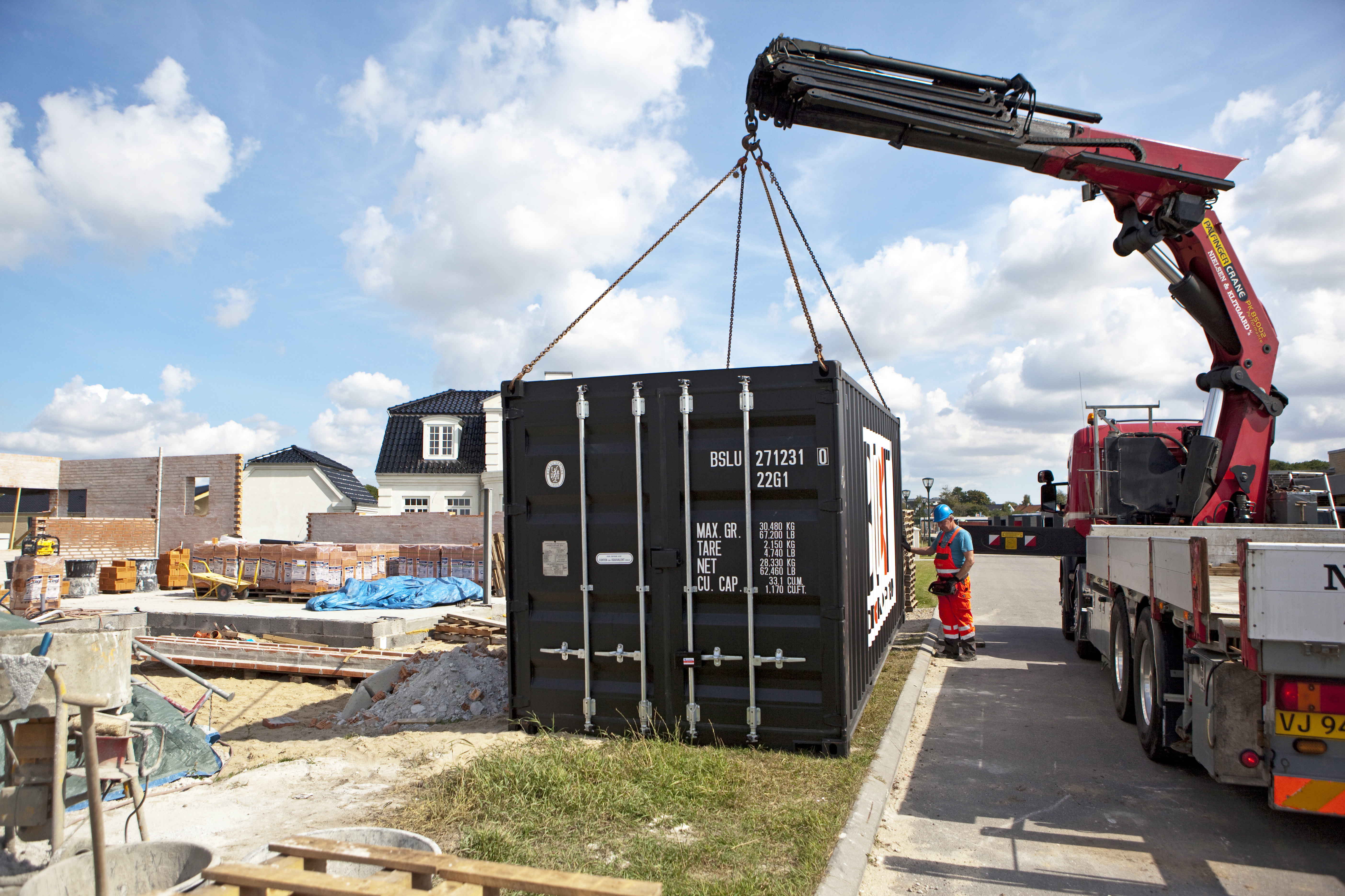 Hyr en verktygscontainer