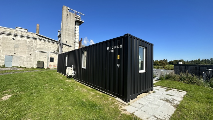 Hyr kontorscontainer | Leverans till arbetsplatsen