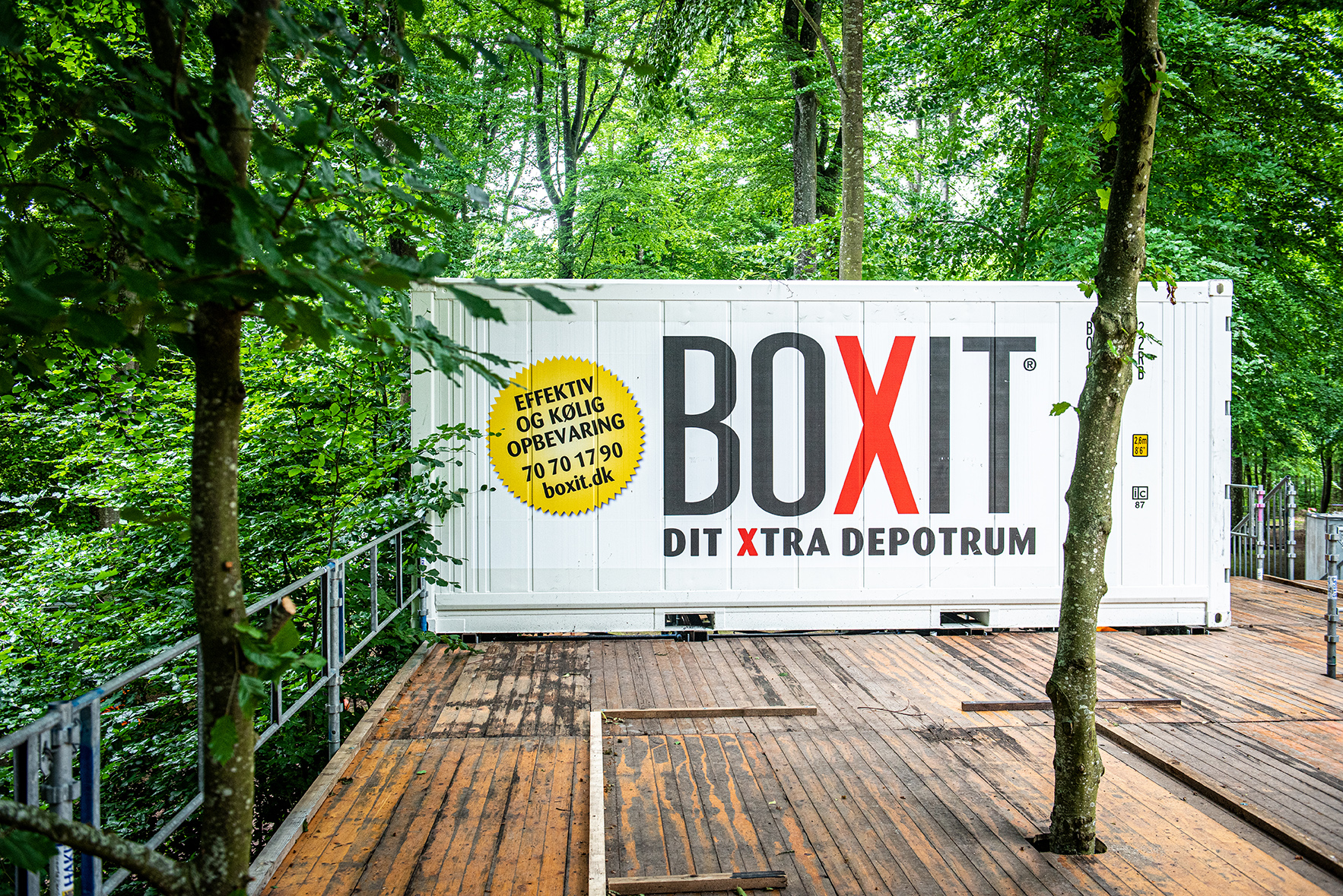 Hyra kylcontainer till förvaring